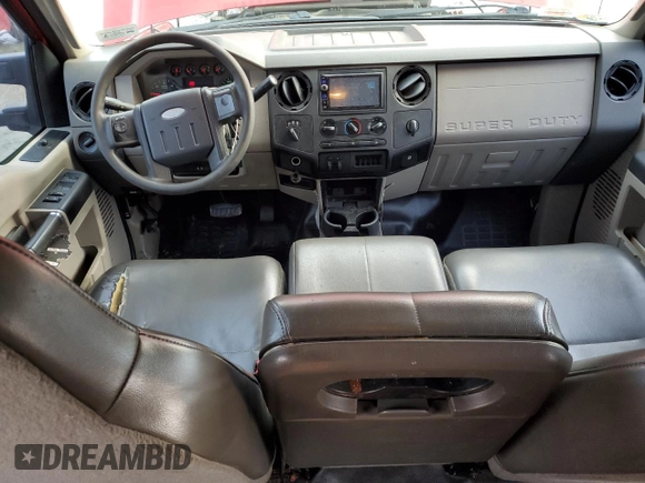 2010 Ford F-250 XL with VIN 1FTSW2B5XAEA19154, listed as a Copart auction lot 87395634 with 179,078 mi miles and Salvage title. Bid and sale history available at DreamBid. Image 8.