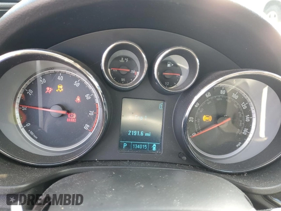 2011 Buick Regal CXL RL6 with VIN W04GU5GC8B1006328, listed as a Copart auction lot 45150265 with 134,015 mi miles and Salvage Title. Bid and sale history available at carsss.com. Image 9.