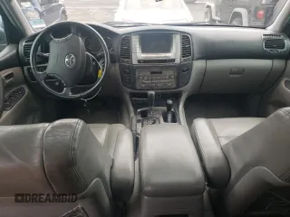 2005 Toyota Land Cruiser z VIN JTEHT05J752069738, wystawiony jako Copart lot #60536425 z przebiegiem Nie podano mil oraz Czysty tytuł • Clean title. Historia ofert i sprzedaży dostępna na DreamBid. Obrazek 8.