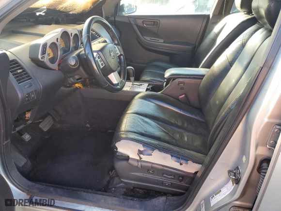 2005 Nissan Murano SE with VIN JN8AZ08W95W409979, listed as a Copart auction lot 73657084 with 0 mi miles and Non Repairable. Bid and sale history available at carsss.com. Image 7.