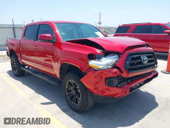 2022 Toyota Tacoma SR with VIN 3TYAX5GN6NT060646, listed as a IAAI auction lot 42186513 with 46,735 mi miles and . Bid and sale history available at DreamBid. Image 1.
