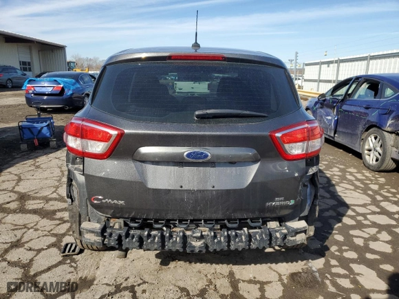 2017 Ford C-Max Hybrid SE with VIN 1FADP5AU4HL112117, listed as a Copart auction lot 44242635 with 96,676 mi miles and Salvage Title. Bid and sale history available at carsss.com. Image 6.