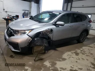 2020 Honda CR-V EX-L with VIN 2HKRW2H8XLH687457, listed as a Copart auction lot 60305855 with 28,017 mi miles and Salvage title. Bid and sale history available at DreamBid. Image 1.