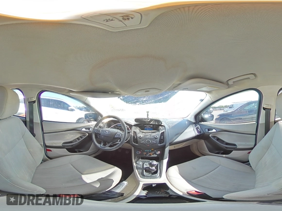 2017 Ford Focus SE with VIN 1FADP3FE8HL292272, listed as a Copart auction lot 52407755 with 127,038 mi miles and Salvage Title. Bid and sale history available at carsss.com. Image 12.