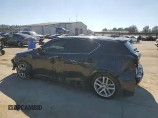 2014 Lexus CT 200h with VIN JTHKD5BH0E2178532, listed as a Copart auction lot 47211995 with 127,509 mi miles and Salvage Title. Bid and sale history available at DreamBid. Image 2.
