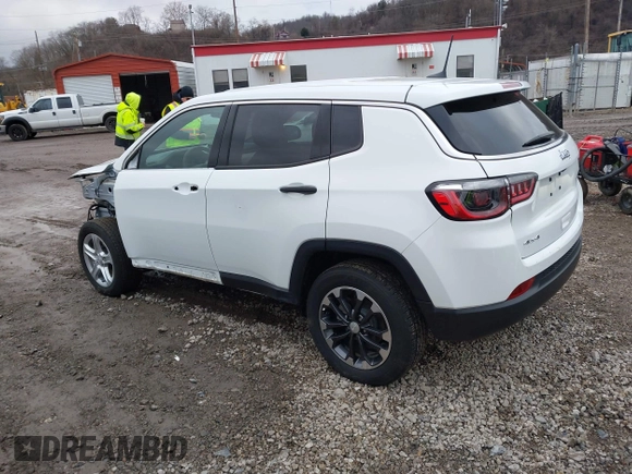 2023 Jeep Compass Sport with VIN 3C4NJDAN0PT516635, listed as a IAAI auction lot 41492162 with 19,315 mi miles and . Bid and sale history available at DreamBid. Image 15.