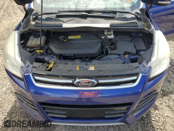 2013 Ford Escape SEL z VIN 1FMCU9HX7DUB98268, wystawiony jako Copart lot #55469915 z przebiegiem 123 619 mil mil oraz Szkoda całkowita • Salvage title. Historia ofert i sprzedaży dostępna na DreamBid. Obrazek 12.