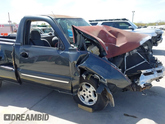 2004 Chevrolet Silverado 1500 LS with VIN 1GCEC14V54Z187746, listed as a IAAI auction lot 41831141 with 1 mi miles. Bid and sale history available at carsss.com. Image 6.