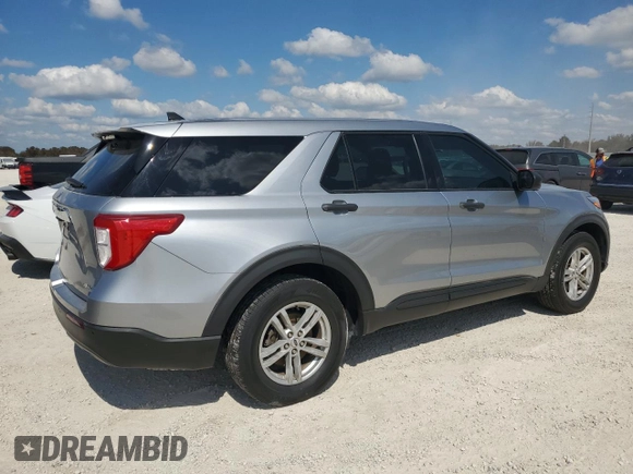 2022 Ford Explorer with VIN 1FMSK8BH2NGC07262, listed as a Copart auction lot 75228154 with 41,521 mi miles and Salvage Title. Bid and sale history available at carsss.com. Image 3.