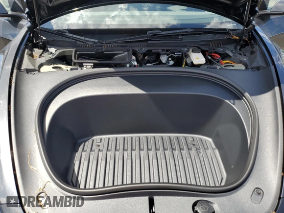 2025 Tesla Model 3 Long Range with VIN 5YJ3E1EA1SF938356, listed as a Copart auction lot 50609695 with 807 mi miles and Salvage Title. Bid and sale history available at DreamBid. Image 13.