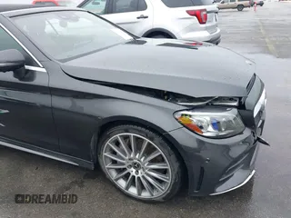2019 Mercedes-Benz C 300 with VIN WDDWK8DB5KF919156, listed as a IAAI auction lot 41432031 with 39,771 mi miles and . Bid and sale history available at carsss.com. Image 18.