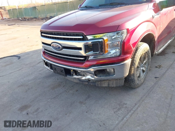 2018 Ford F-150 XL z VIN 1FTEX1CPXJKC77681, wystawiony jako IAAI lot #41749323 z przebiegiem 65 159 mil mil oraz . Historia ofert i sprzedaży dostępna na DreamBid. Obrazek 6.