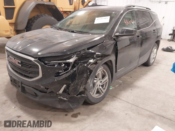 2020 GMC Terrain SLE with VIN 3GKALTEV7LL113263, listed as a IAAI auction lot 41603403 with 82,254 mi miles. Bid and sale history available at carsss.com. Image 17.