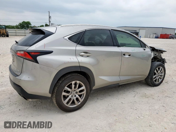 2015 Lexus NX 200t with VIN JTJYARBZ3F2013531, listed as a Copart auction lot 55515515 with 158,729 mi miles and Salvage title. Bid and sale history available at DreamBid. Image 3.