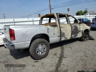 2003 Dodge Ram 2500 ST with VIN 3D7KU28D53G860482, listed as a Copart auction lot 43251844 with 0 mi miles and Salvage Title. Bid and sale history available at carsss.com. Image 3.