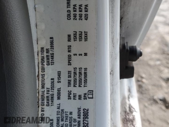 2005 Chevrolet Colorado LS Z85 z VIN 1GCCS148658279802, wystawiony jako Copart lot #42878215 z przebiegiem 156 480 mil mil oraz Szkoda całkowita • Salvage title. Historia ofert i sprzedaży dostępna na DreamBid. Obrazek 14.