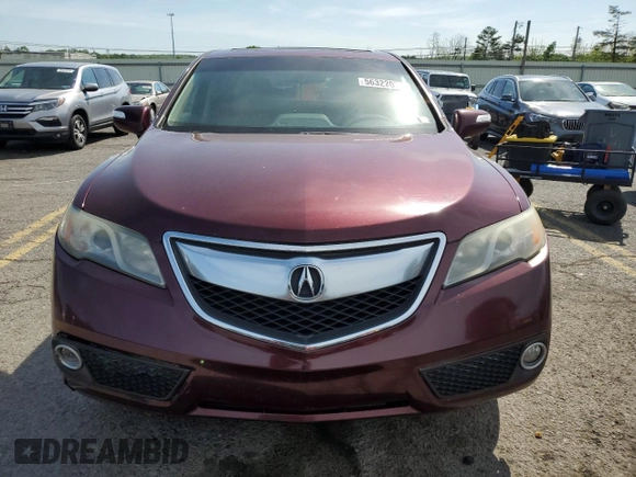 2013 Acura RDX Technology with VIN 5J8TB4H56DL018653, listed as a Copart auction lot 56322075 with 204,177 mi miles and Clean Title. Bid and sale history available at DreamBid. Image 5.