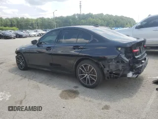2020 BMW 3 Series 330i with VIN 3MW5R1J00L8B16760, listed as a Copart auction lot 59345705 with 39,672 mi miles and Salvage title. Bid and sale history available at DreamBid. Image 2.
