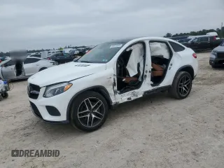 2019 Mercedes-Benz GLE 43 AMG z VIN 4JGED6EB2KA138896, wystawiony jako Copart lot #45514445 z przebiegiem 55 970 mil mil oraz Szkody całkowita. Historia ofert i sprzedaży dostępna na DreamBid. Obrazek 1.