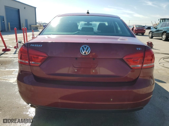 2015 Volkswagen Passat 1.8T Limited Edition with VIN 1VWAT7A3XFC062734, listed as a Copart auction lot 87294834 with 0 mi miles and Salvage Title. Bid and sale history available at carsss.com. Image 6.