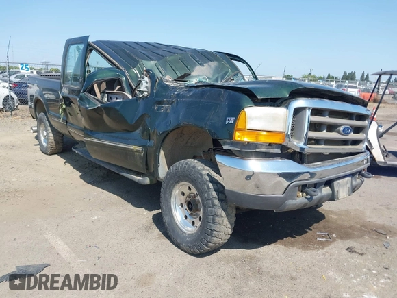 1999 Ford F-350 XL with VIN 1FTSW31F1XEA82149, listed as a IAAI auction lot 42411281 with 141,516 mi miles and . Bid and sale history available at DreamBid. Image 1.