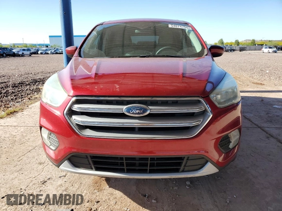 2017 Ford Escape SE with VIN 1FMCU0G9XHUE97127, listed as a Copart auction lot 54074755 with 129,205 mi miles and Clean Title. Bid and sale history available at carsss.com. Image 5.