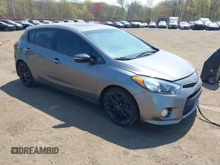 2015 Kia Forte 5-Door SX with VIN KNAFZ5A35F5266838, listed as a IAAI auction lot 42115081 with 80,983 mi miles. Bid and sale history available at carsss.com. Image 1.