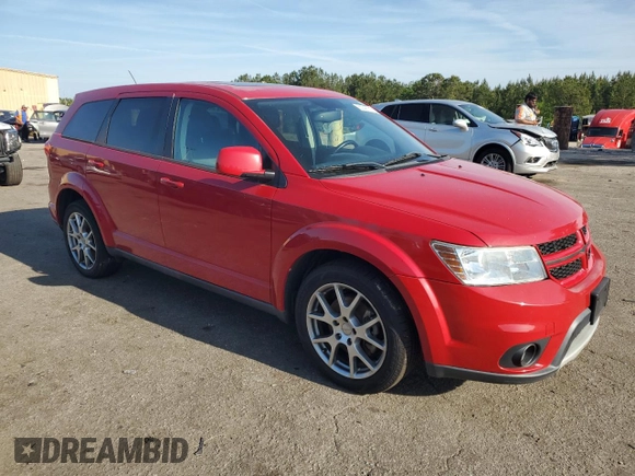 2012 Dodge Journey GT with VIN 3C4PDCEG1CT392651, listed as a Copart auction lot 55347055 with 138,580 mi miles and Salvage Title. Bid and sale history available at carsss.com. Image 4.