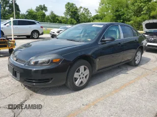 2007 Chevrolet Impala LS z VIN 2G1WB58K979341185, wystawiony jako Copart lot #59169335 z przebiegiem 147 816 mil mil oraz Szkoda całkowita • Salvage title. Historia ofert i sprzedaży dostępna na DreamBid. Obrazek 1.