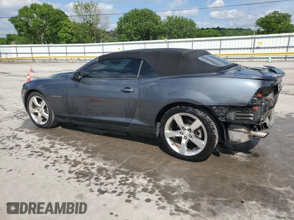 2011 Chevrolet Camaro 2LT z VIN 2G1FC3DD8B9157843, wystawiony jako Copart lot #56409905 z przebiegiem 60 097 mil mil oraz Szkoda całkowita • Salvage title. Historia ofert i sprzedaży dostępna na DreamBid. Obrazek 2.