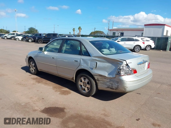 2003 Toyota Avalon XL z VIN 4T1BF28B93U274928, wystawiony jako IAAI lot #42034461 z przebiegiem 150 549 mil mil oraz . Historia ofert i sprzedaży dostępna na DreamBid. Obrazek 3.