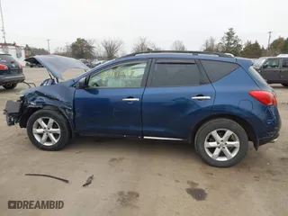 2009 Nissan Murano SL with VIN JN8AZ18W79W160626, listed as a IAAI auction lot 41786916 with 211,448 mi miles. Bid and sale history available at carsss.com. Image 15.