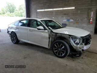 2021 Honda Accord EX-L with VIN 1HGCV1F50MA058005, listed as a Copart auction lot 63679815 with 33,428 mi miles and Salvage title. Bid and sale history available at DreamBid. Image 4.