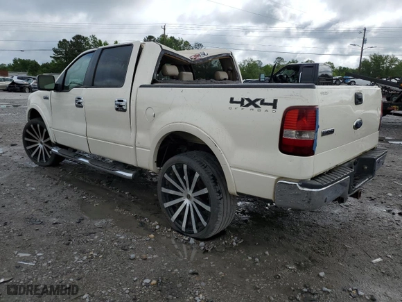 2008 Ford F-150 XLT with VIN 1FTPW14V48FB90869, listed as a Copart auction lot 53634114 with 180,996 mi miles and Salvage Title. Bid and sale history available at carsss.com. Image 2.