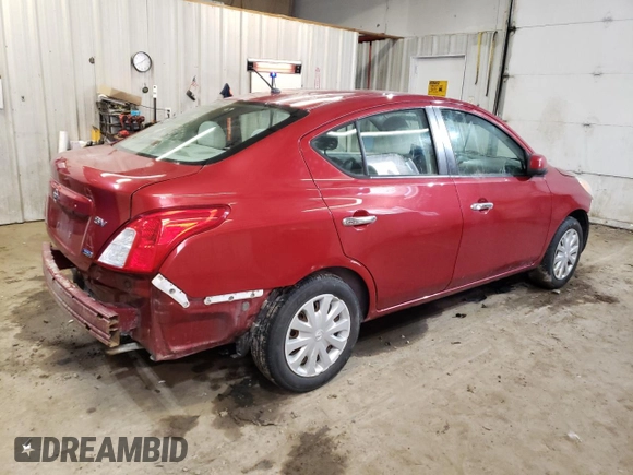 2012 Nissan Versa SV with VIN 3N1CN7AP2CL803079, listed as a Copart auction lot 50650645 with 132,842 mi miles and Salvage Title. Bid and sale history available at carsss.com. Image 3.
