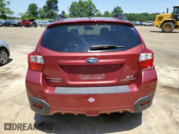 2014 Subaru Crosstrek Premium with VIN JF2GPAVC1E8240803, listed as a Copart auction lot 61283145 with Not provided miles and Salvage title. Bid and sale history available at DreamBid. Image 6.