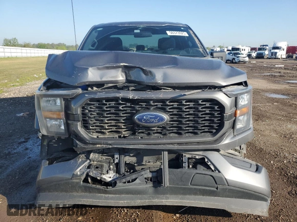2023 Ford F-150 XL with VIN 1FTEX1CP5PKD56751, listed as a Copart auction lot 50373925 with 68,246 mi miles and Salvage title. Bid and sale history available at DreamBid. Image 5.
