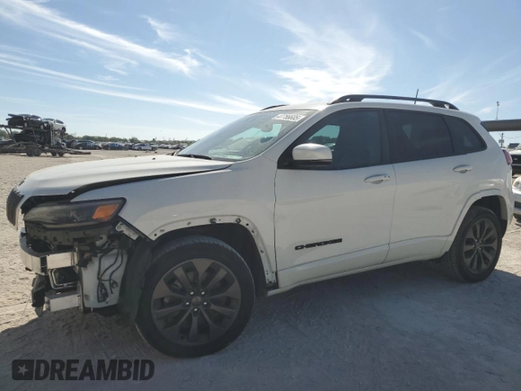 2019 Jeep Cherokee Limited with VIN 1C4PJLDN7KD366004, listed as a Copart auction lot 47756685 with 64,782 mi miles and Salvage Title. Bid and sale history available at DreamBid. Image 1.