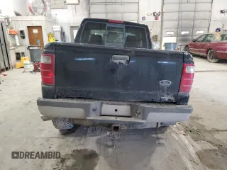 2004 Ford Ranger XL Fleet with VIN 1FTZR45E74PA84176, listed as a Copart auction lot 46949105 with 210,035 mi miles and Salvage Title. Bid and sale history available at DreamBid. Image 6.