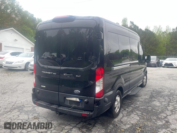 2019 Ford Transit Passenger XL with VIN 1FBAX2CG7KKA76606, listed as a Copart auction lot 52381375 with 165,799 mi miles and Clean Title. Bid and sale history available at carsss.com. Image 4.