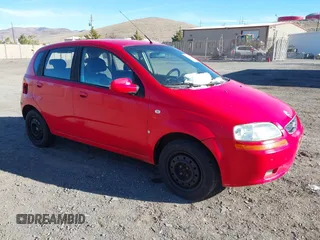 2008 Chevrolet Aveo LS with VIN KL1TD66678B188684, listed as a IAAI auction lot 41622056 with 73,286 mi miles and . Bid and sale history available at DreamBid. Image 1.