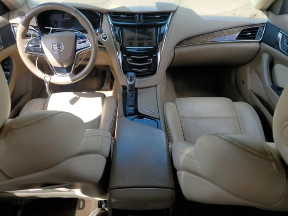 2014 Cadillac CTS Luxury RWD with VIN 1G6AR5SX4E0141455, listed as a Copart auction lot 48504305 with Not Provided miles and Salvage Title. Bid and sale history available at carsss.com. Image 8.