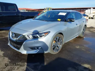 2017 Nissan Maxima SV with VIN 1N4AA6AP9HC371030, listed as a IAAI auction lot 40904703 with 160,859 mi miles and . Bid and sale history available at DreamBid. Image 2.