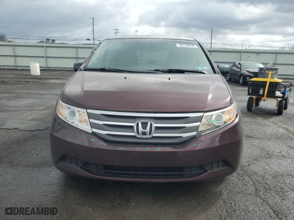 2013 Honda Odyssey EX-L with VIN 5FNRL5H60DB029882, listed as a Copart auction lot 50739655 with 96,493 mi miles and Salvage Title. Bid and sale history available at carsss.com. Image 5.