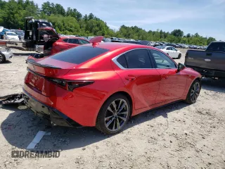 2023 Lexus IS with VIN JTHGZ1E2XP5029098, listed as a Copart auction lot 60492824 with 8,314 mi miles and Salvage Title. Bid and sale history available at carsss.com. Image 3.