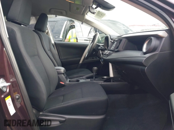 2017 Toyota RAV4 LE with VIN 2T3BFREV9HW600006, listed as a IAAI auction lot 40718177 with 122,119 mi miles. Bid and sale history available at carsss.com. Image 5.