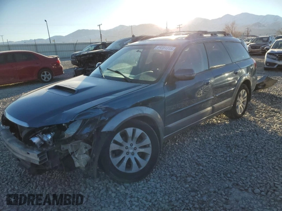 2009 Subaru Outback XT Ltd with VIN 4S4BP63C094323818, listed as a Copart auction lot 89281315 with 190,420 mi miles and Salvage Title. Bid and sale history available at carsss.com. Image 1.