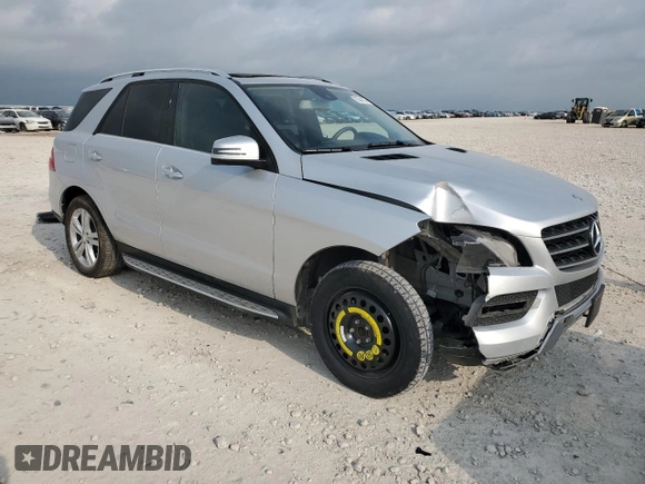 2014 Mercedes-Benz M 350 with VIN 4JGDA5JB2EA406970, listed as a Copart auction lot 55040275 with 88,924 mi miles and Salvage title. Bid and sale history available at DreamBid. Image 4.