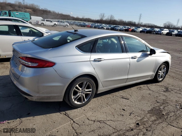 2018 Ford Fusion SE with VIN 3FA6P0H70JR159292, listed as a Copart auction lot 50754255 with 123,374 mi miles and Clean Title. Bid and sale history available at carsss.com. Image 3.