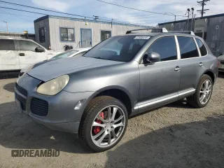 2004 Porsche Cayenne Turbo with VIN WP1AC29P84LA94252, listed as a Copart auction lot 47936415 with 119,823 mi miles and Salvage Title. Bid and sale history available at carsss.com. Image 1.